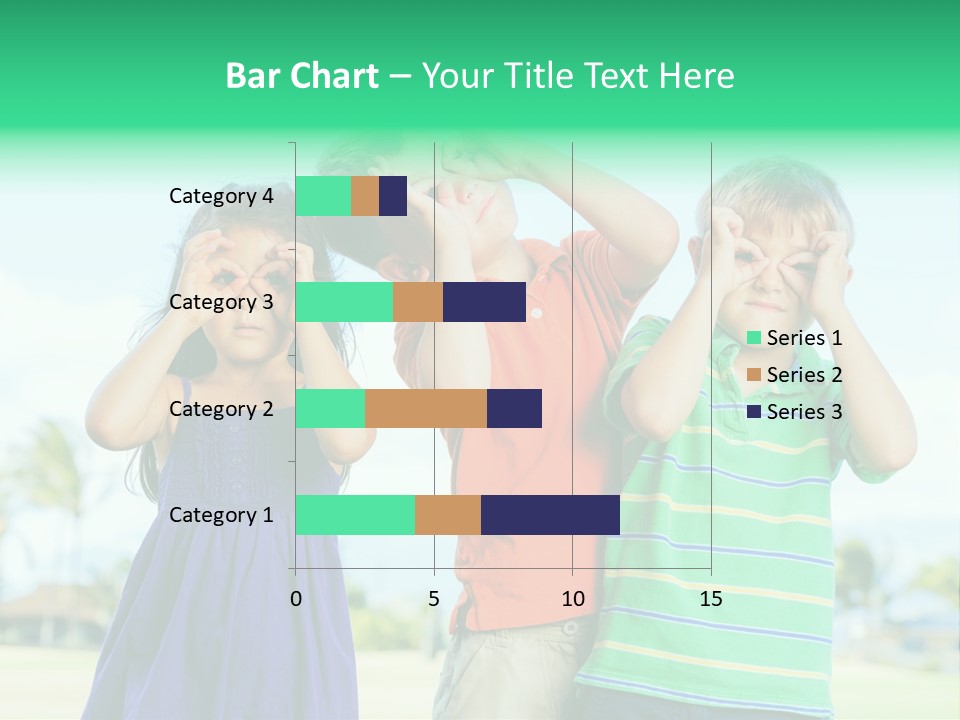Summertime Smile Green PowerPoint Template