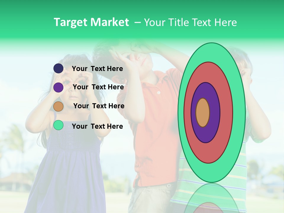 Summertime Smile Green PowerPoint Template