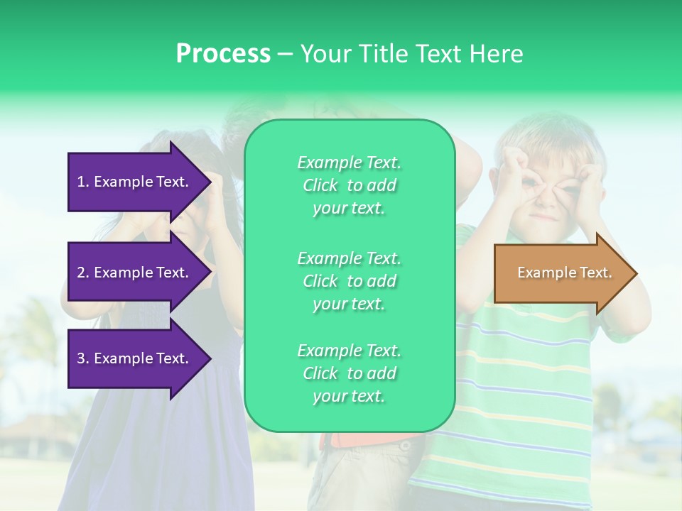 Summertime Smile Green PowerPoint Template
