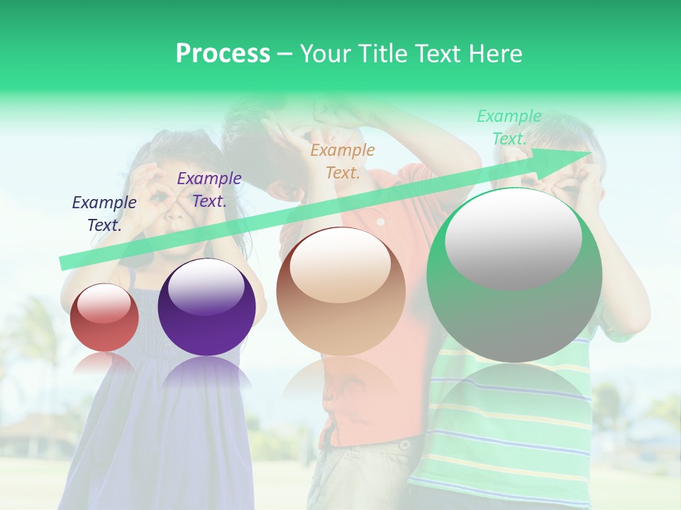 Summertime Smile Green PowerPoint Template