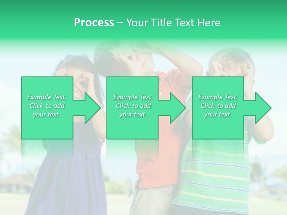 Summertime Smile Green PowerPoint Template