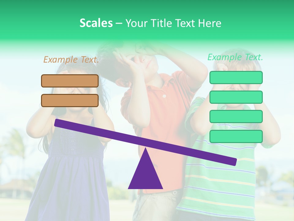 Summertime Smile Green PowerPoint Template