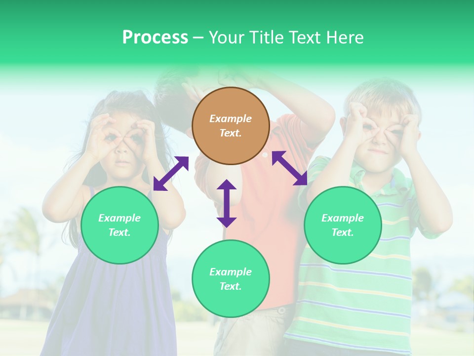 Summertime Smile Green PowerPoint Template