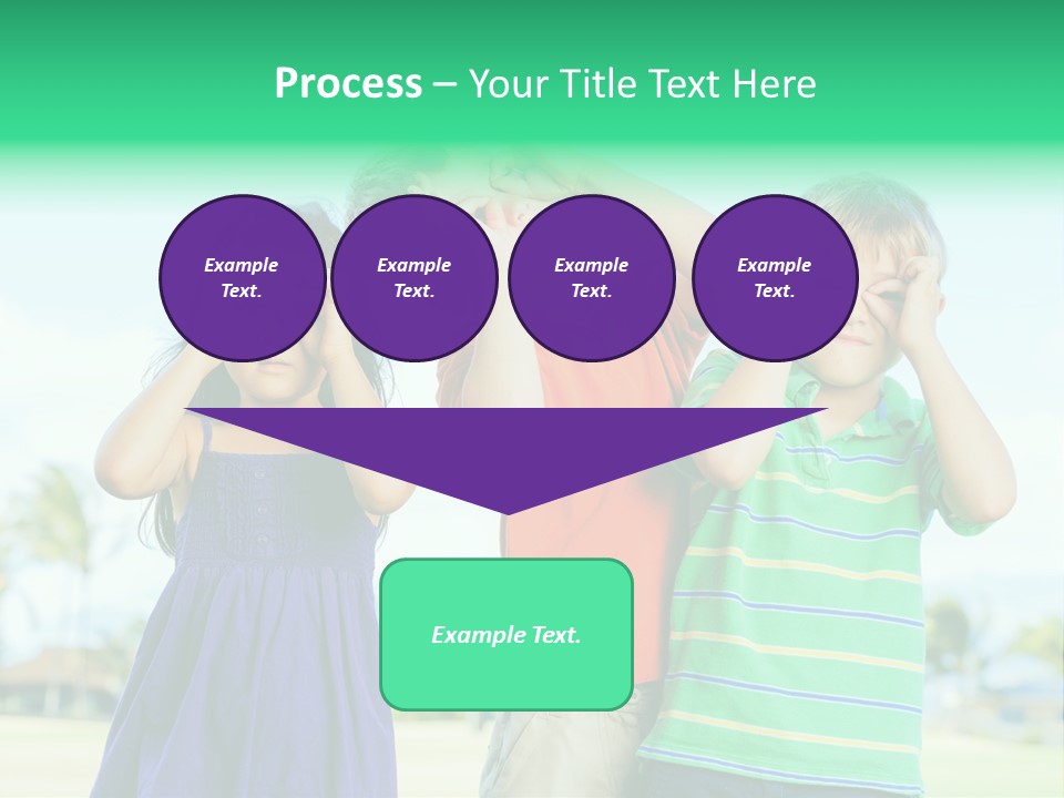 Summertime Smile Green PowerPoint Template