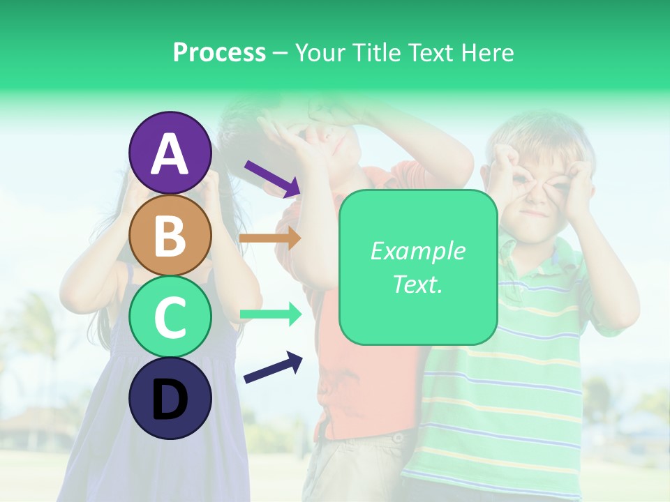 Summertime Smile Green PowerPoint Template