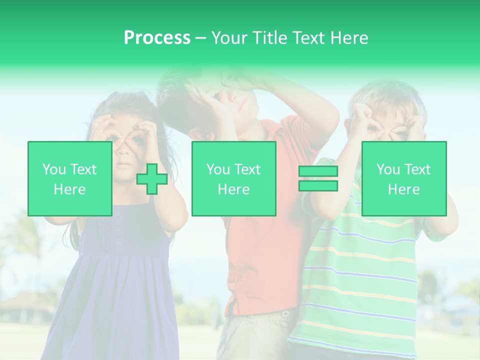 Summertime Smile Green PowerPoint Template