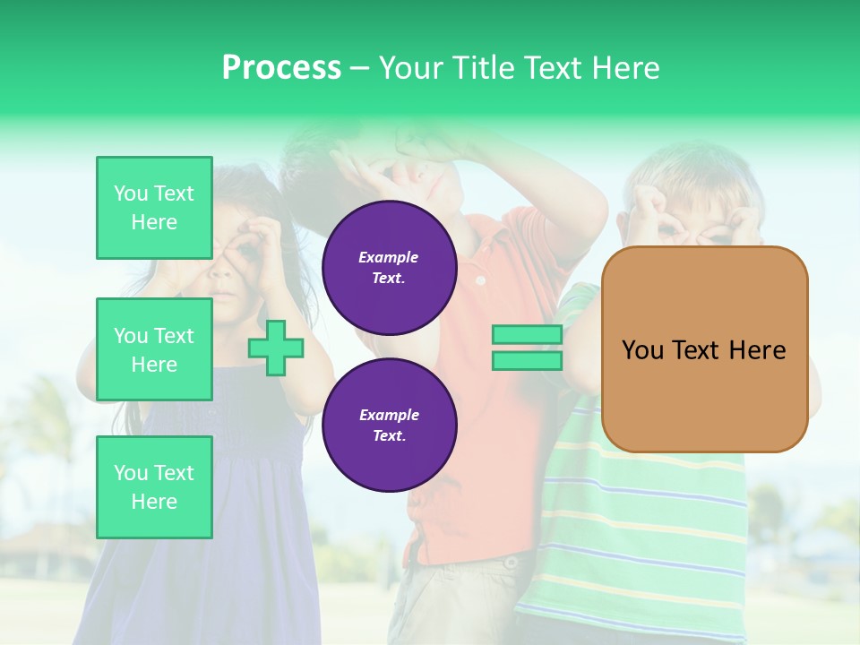 Summertime Smile Green PowerPoint Template