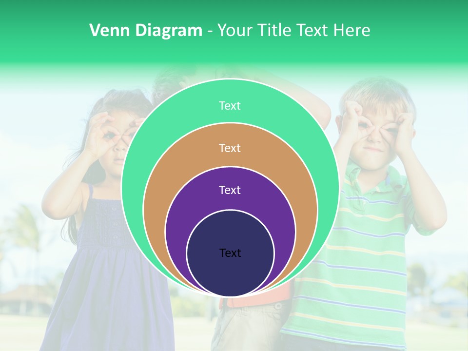 Summertime Smile Green PowerPoint Template