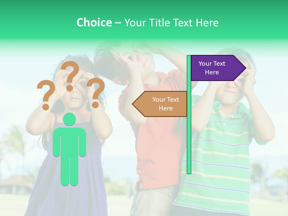 Summertime Smile Green PowerPoint Template