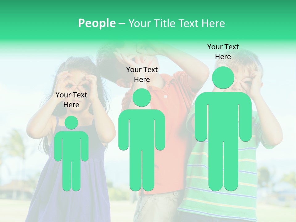 Summertime Smile Green PowerPoint Template