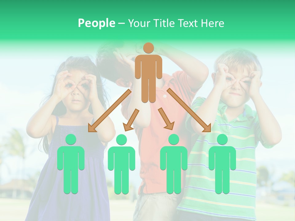 Summertime Smile Green PowerPoint Template