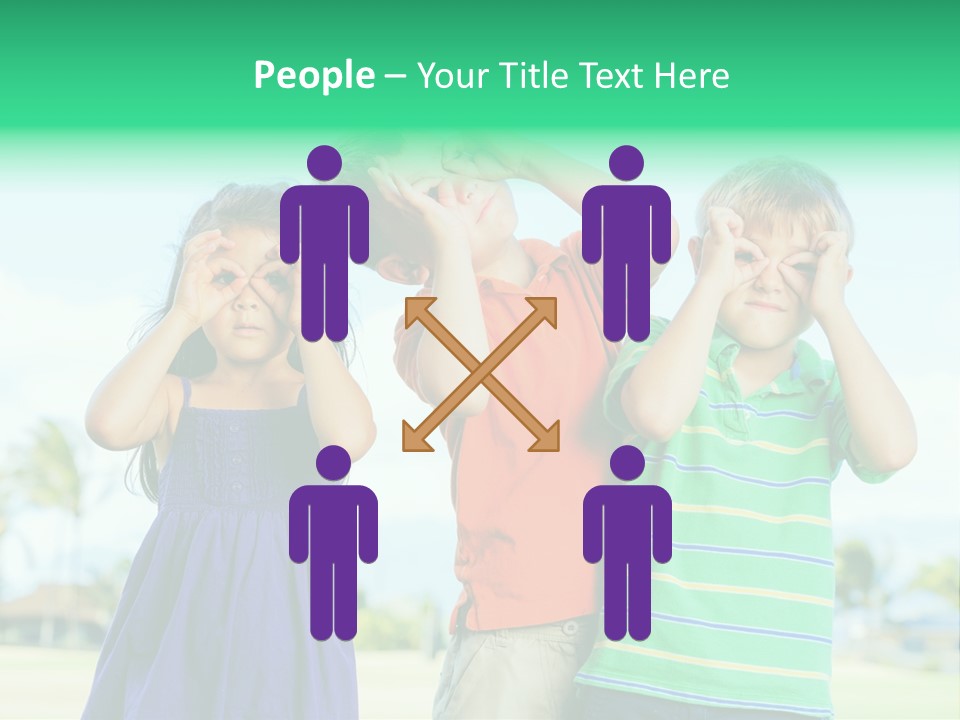 Summertime Smile Green PowerPoint Template