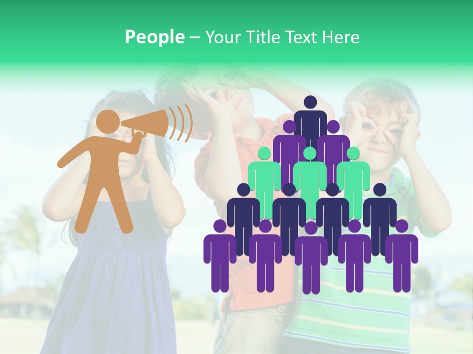 Summertime Smile Green PowerPoint Template