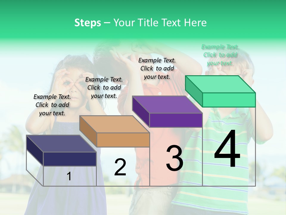 Summertime Smile Green PowerPoint Template