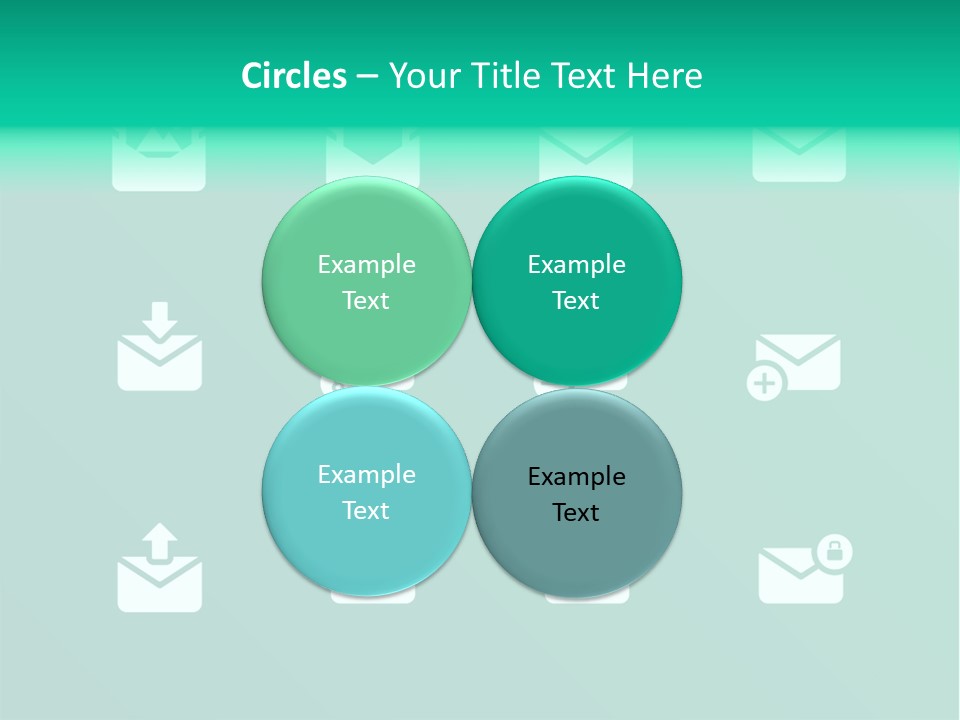 Document Arrow Pictogram PowerPoint Template