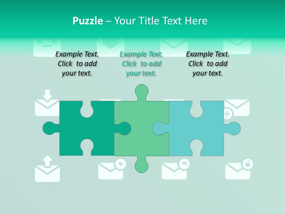 Document Arrow Pictogram PowerPoint Template