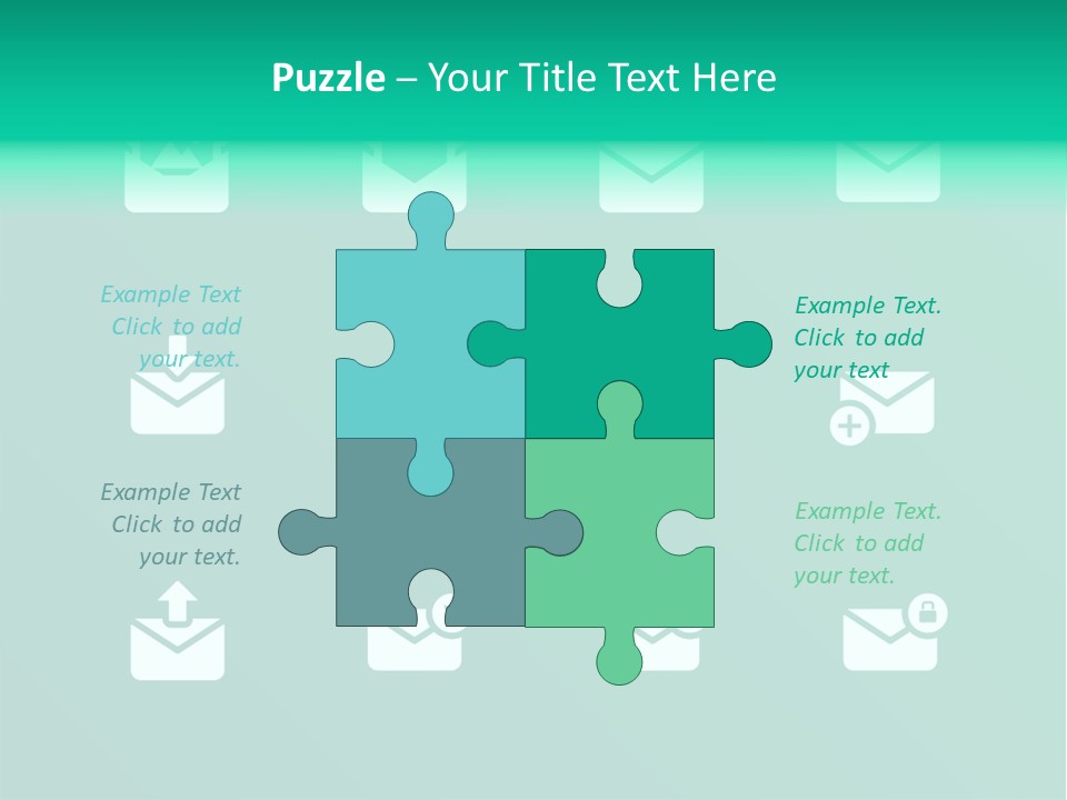 Document Arrow Pictogram PowerPoint Template