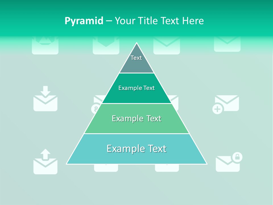 Document Arrow Pictogram PowerPoint Template