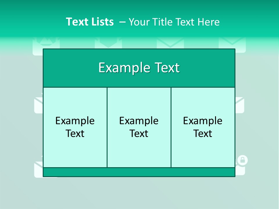Document Arrow Pictogram PowerPoint Template