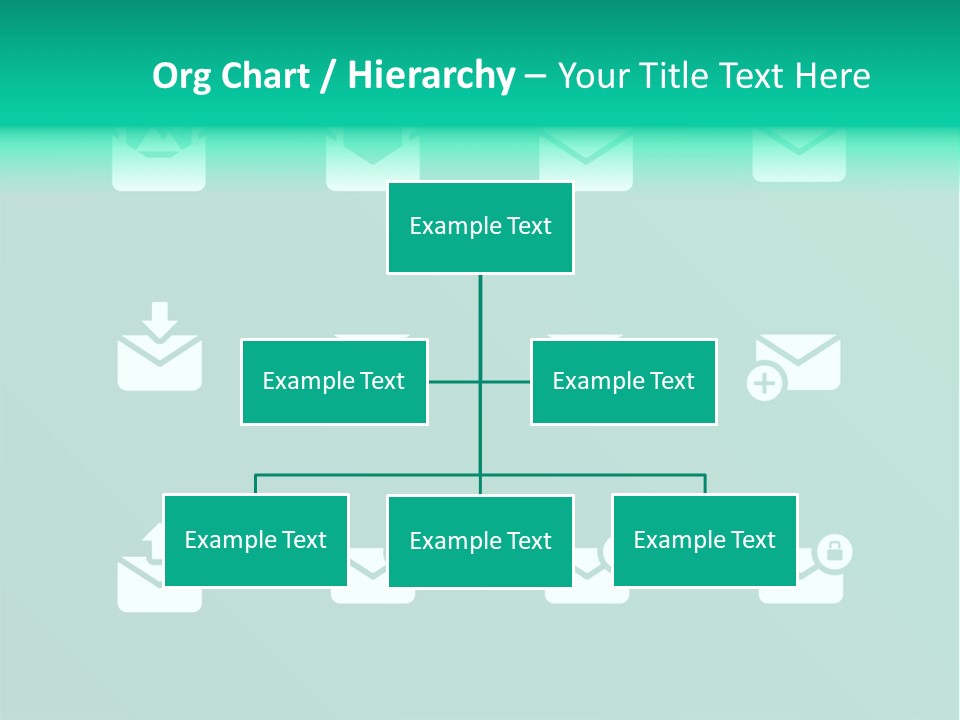 Document Arrow Pictogram PowerPoint Template