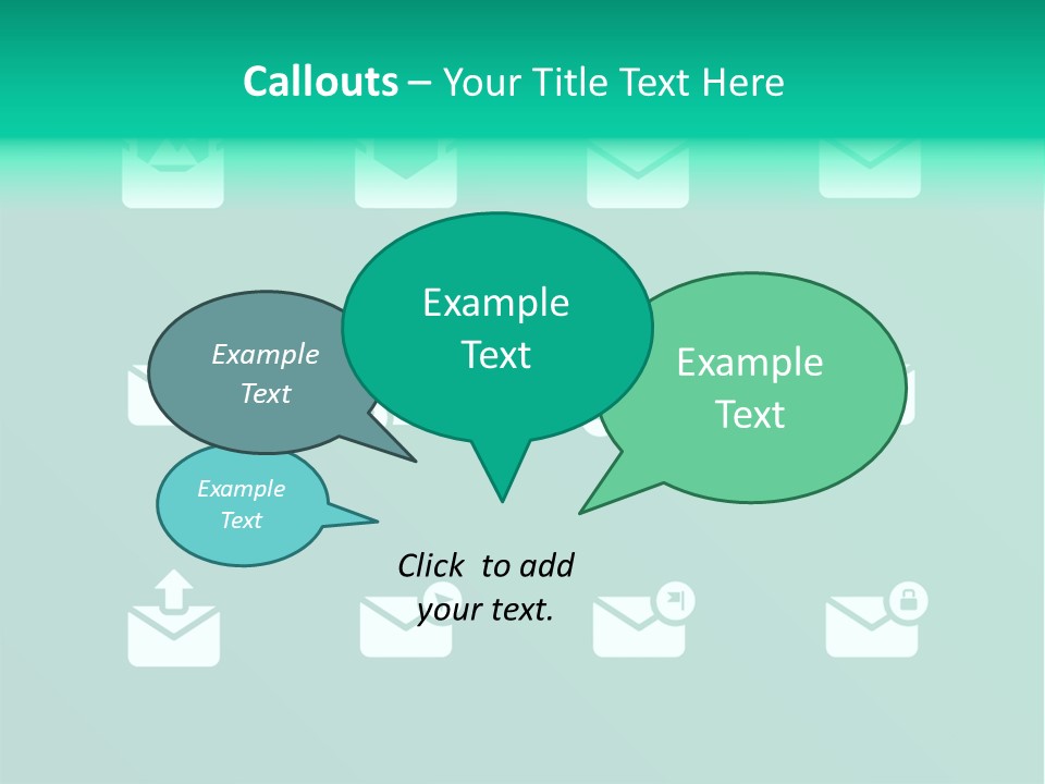 Document Arrow Pictogram PowerPoint Template