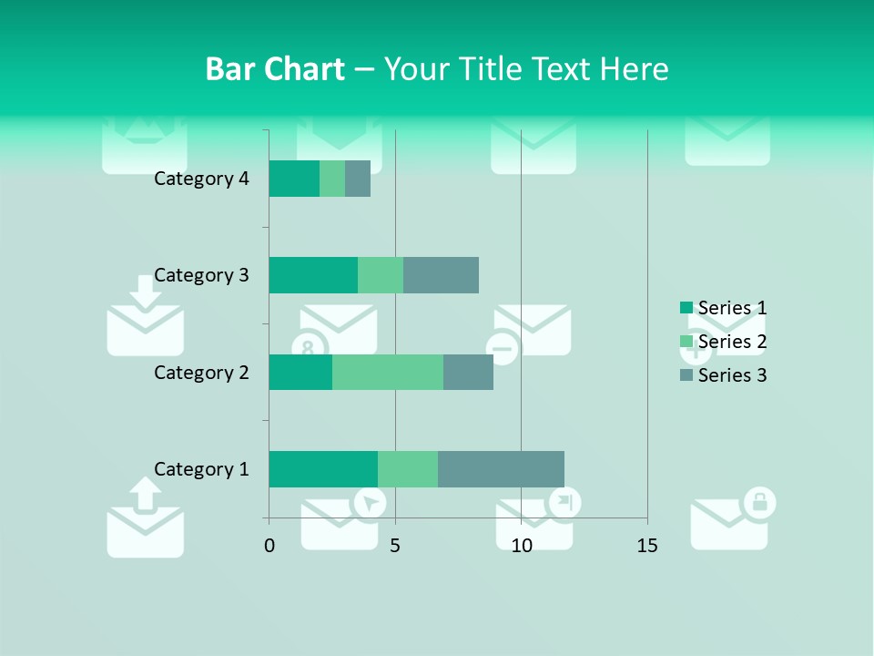 Document Arrow Pictogram PowerPoint Template