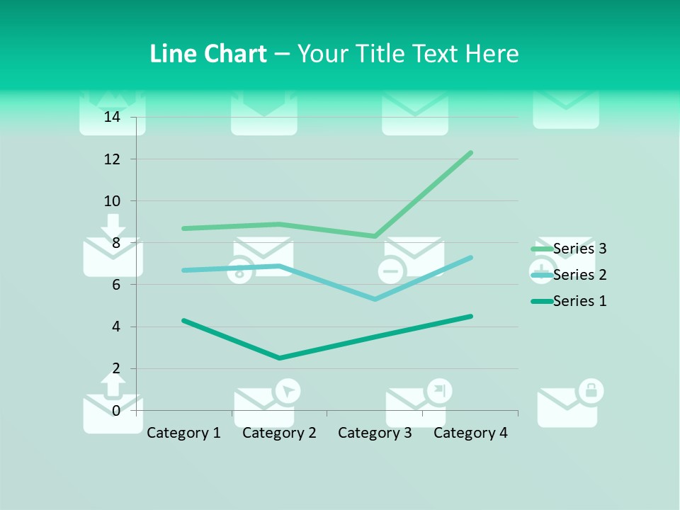 Document Arrow Pictogram PowerPoint Template