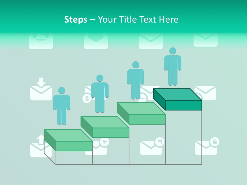 Document Arrow Pictogram PowerPoint Template