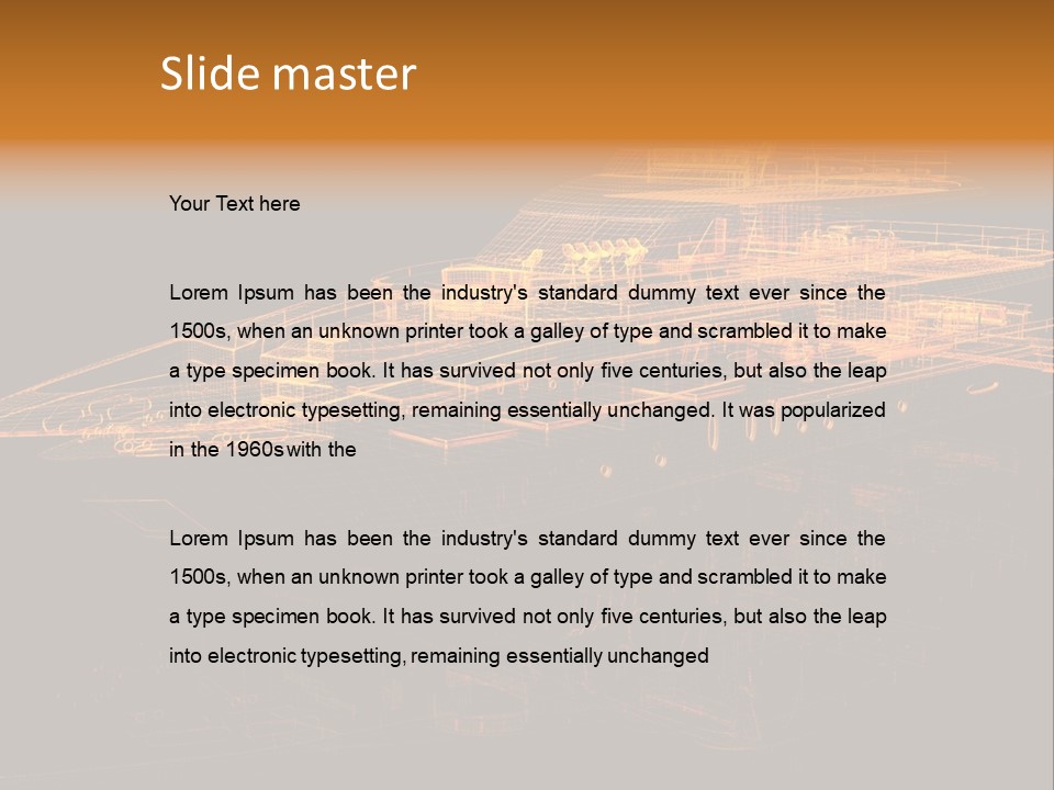 Ocean Leisure Cruising PowerPoint Template