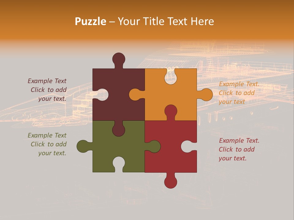 Ocean Leisure Cruising PowerPoint Template