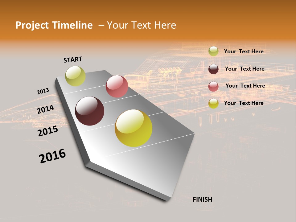 Ocean Leisure Cruising PowerPoint Template