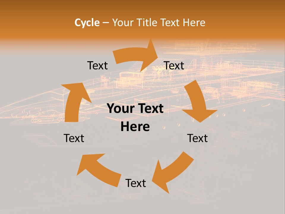 Ocean Leisure Cruising PowerPoint Template