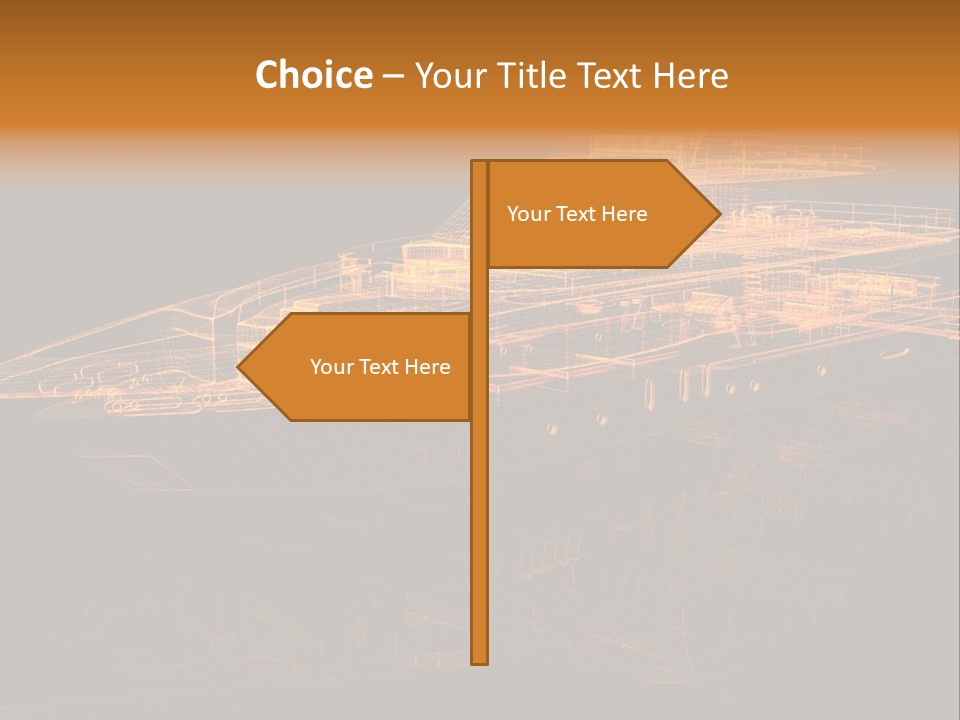 Ocean Leisure Cruising PowerPoint Template