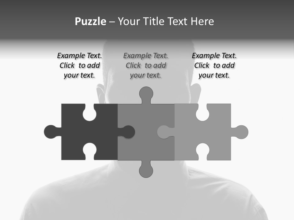 Business Male Person PowerPoint Template