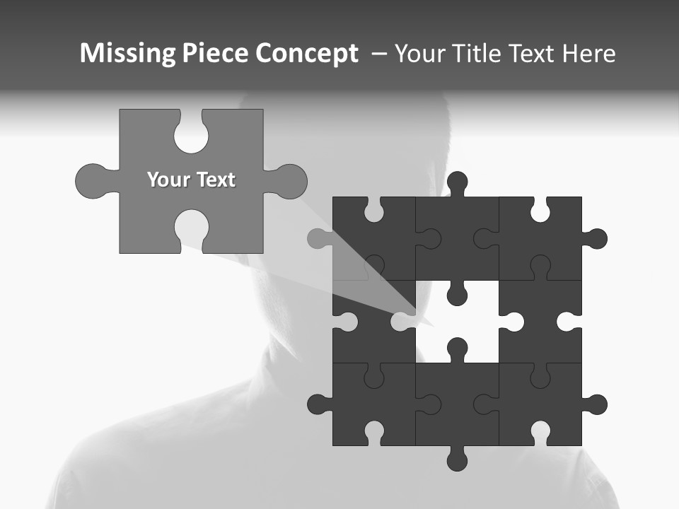 Business Male Person PowerPoint Template