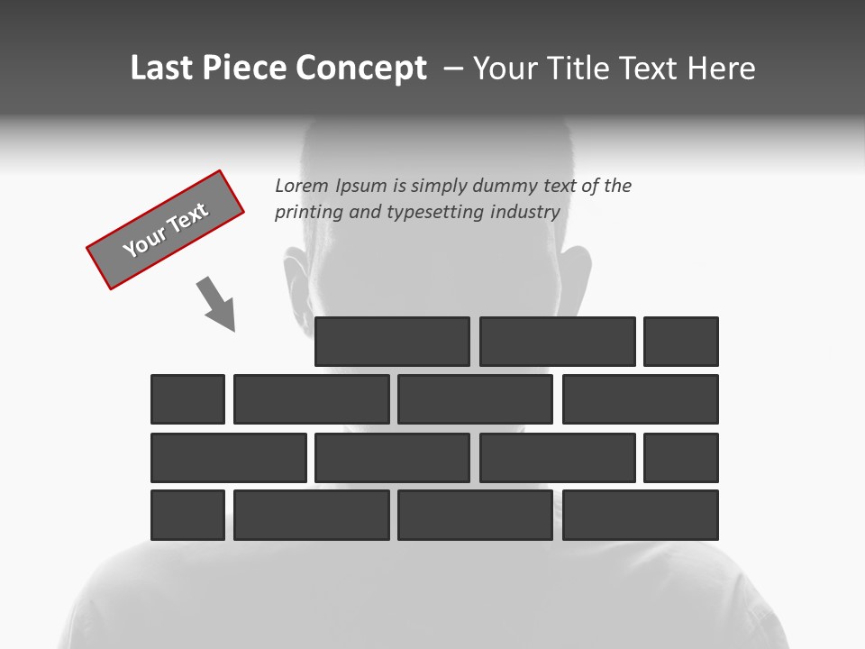 Business Male Person PowerPoint Template