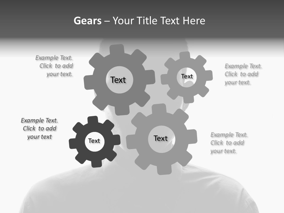 Business Male Person PowerPoint Template