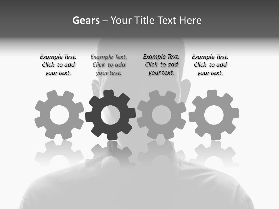 Business Male Person PowerPoint Template