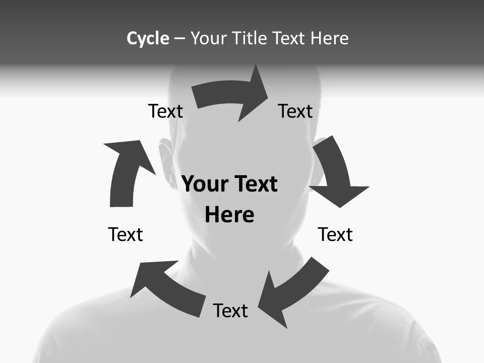 Business Male Person PowerPoint Template