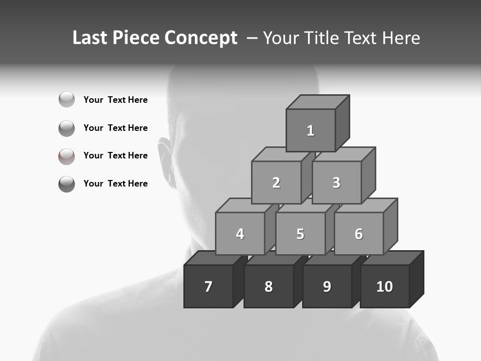 Business Male Person PowerPoint Template