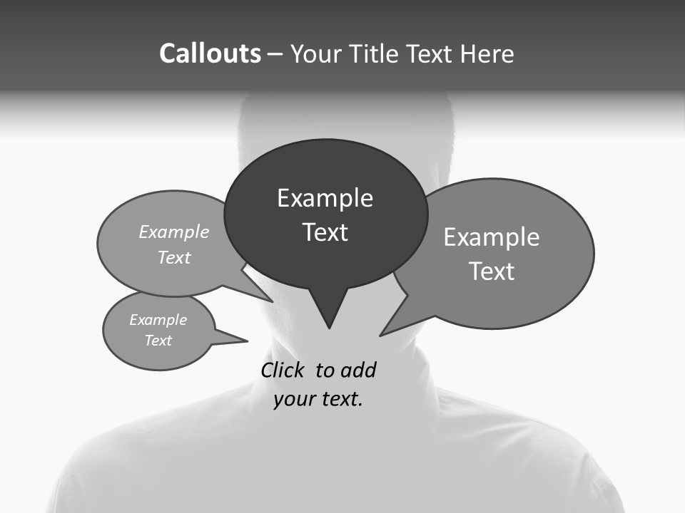 Business Male Person PowerPoint Template