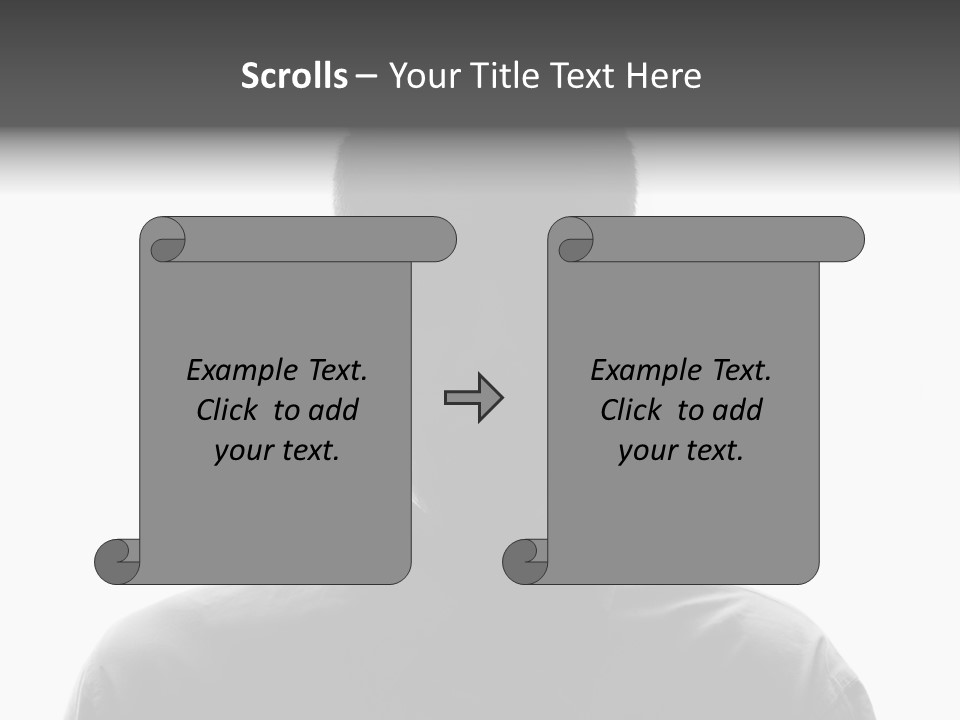 Business Male Person PowerPoint Template