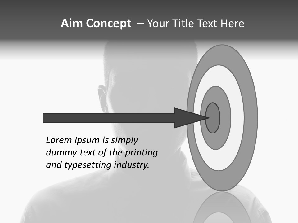 Business Male Person PowerPoint Template