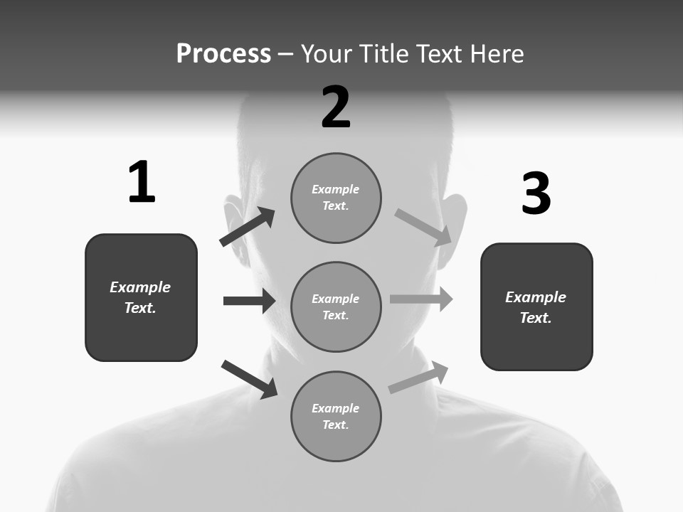 Business Male Person PowerPoint Template