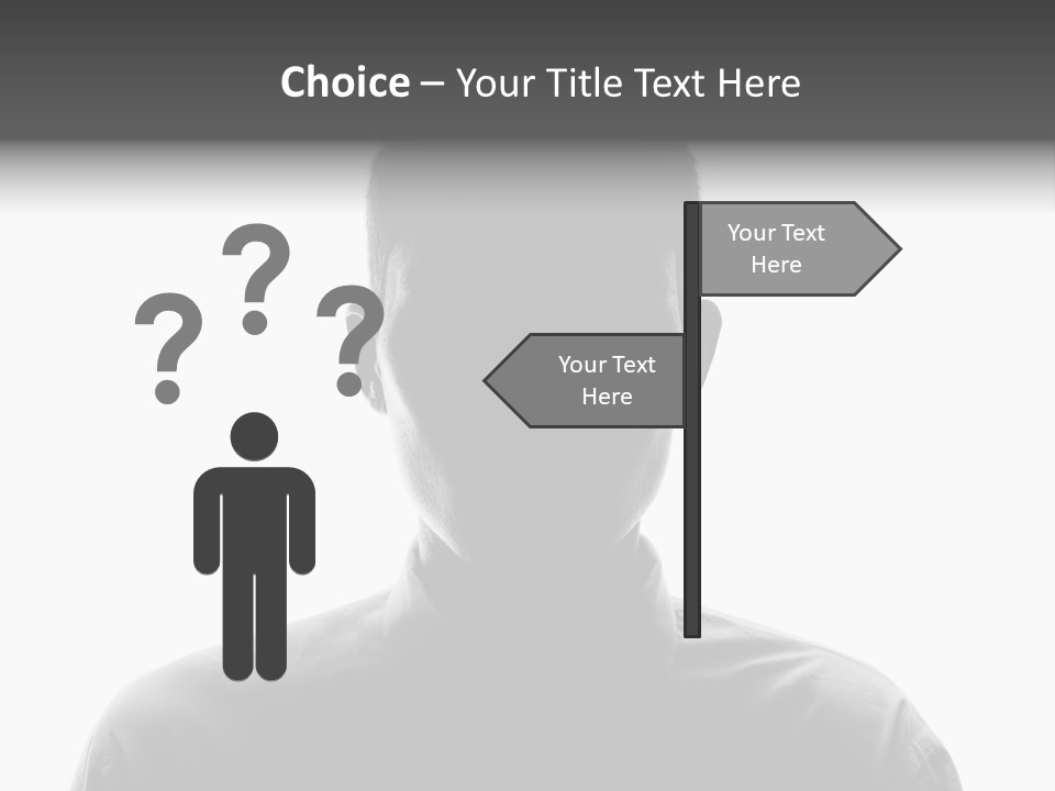 Business Male Person PowerPoint Template