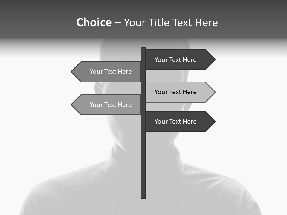Business Male Person PowerPoint Template