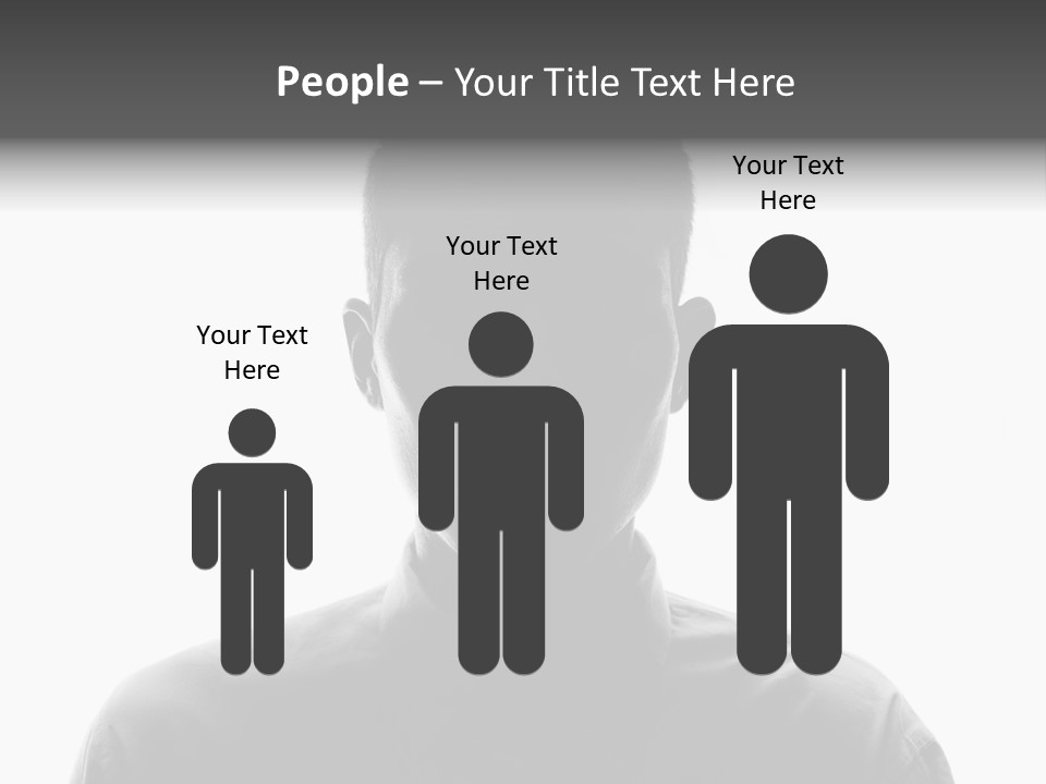 Business Male Person PowerPoint Template