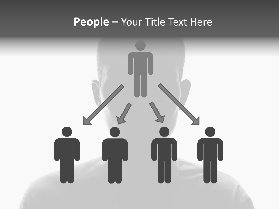 Business Male Person PowerPoint Template