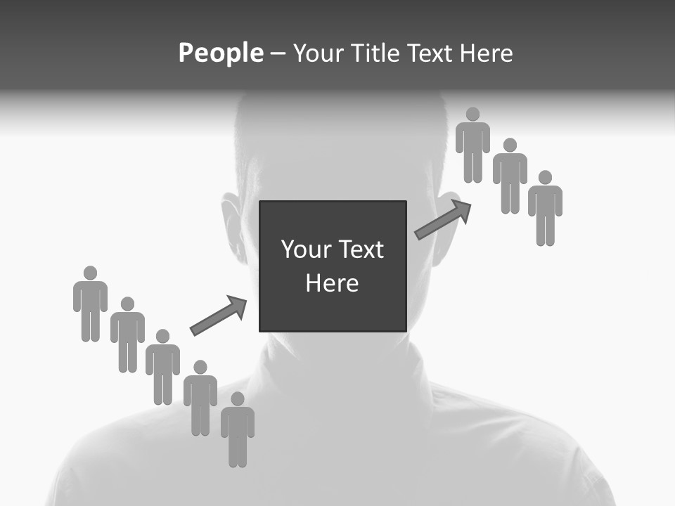 Business Male Person PowerPoint Template