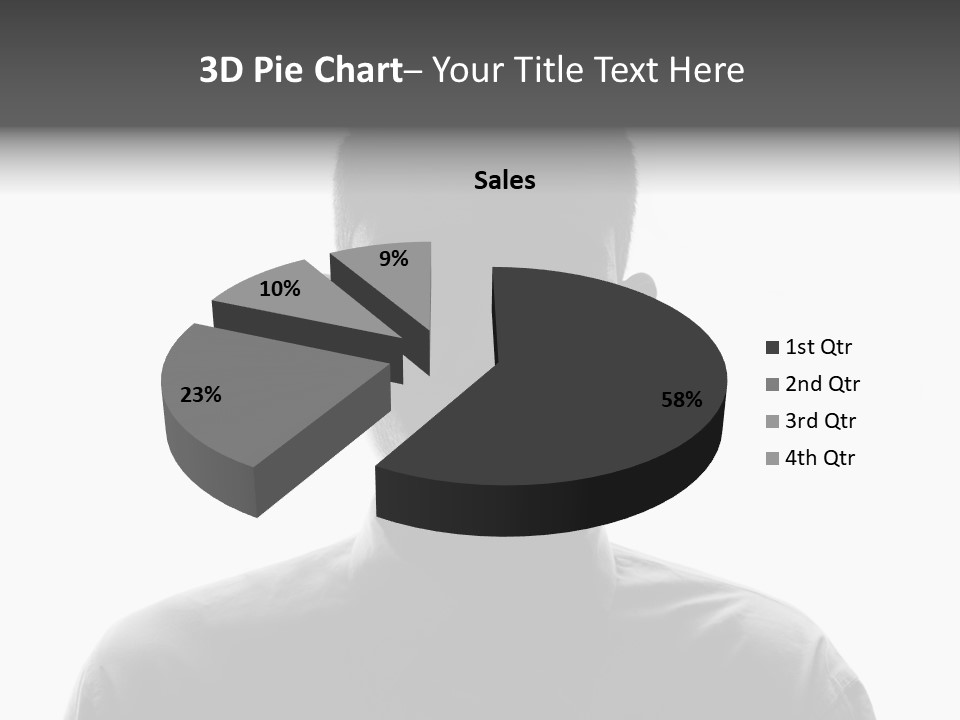 Business Male Person PowerPoint Template